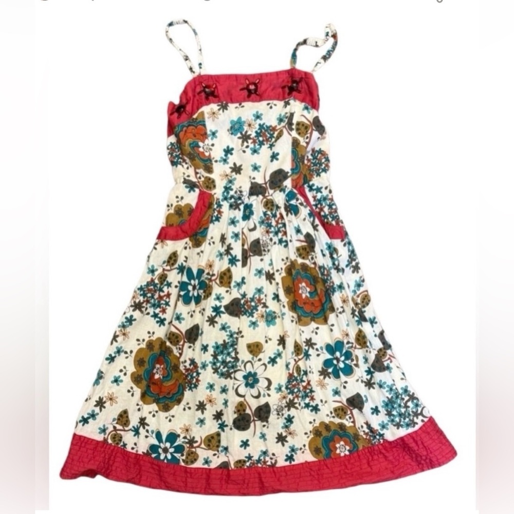 🌸 Magic Boho Floral Cotton Sundress - Picture 11 of 11